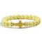 Turquoise Cross Beads Bracelets Elastic Rope Yoga Buddha Beads Natural Stone Unisex Bracelets - #02