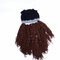 Men's Knit Hat Horn Cap Long Beard Wool Hat Santa Hat  - Brown
