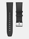 KOSPET 24MM Leather Replacement Strap Smart Watch Band for KOSPET Optimus 2 - Black