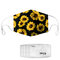 PM2.5 7-piece Gasket Daisy Gasket Sunflower Print Anti-fog Dust-proof Masks - #03
