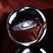 6cmレーザー刻印3Dギャラクシークリスタルボールクォーツガラスホームアクセサリー天文学ミニチュアギフト - ＃1