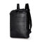 Men Solid Casual Multifunction Laptop Flap Backpack  - Black