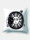 1 PC soleil lune Mandala motif taie d'oreiller jeter taie d'oreiller décoration de la maison planètes housse de coussin - #dix
