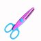 Decorative DIY Zig Zag Sewing Scissors Mini Curly Shears Creative Edge Wave Flower For Crafts Fabric - #4