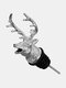 1 PC Deer Head Pourer With Detachable Design Good Gloss And Elegant Pourer Electroplating Process Creative Cork Pourer Four Colors - Silver
