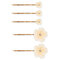 Vintage Gold-plated Flower Hair Clip Stereoscopic Flower Rhinestone Hairpin Hair Accessories - 03