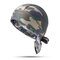 Mens Camouflage Pirate Hat Breathable Foldable Sports Sun Cap Outdoor Riding Headpiece - #1