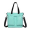 Canvas Casual Light Candy Color Handbag Shoulder Bag Crossbody Bags For Women - Blue