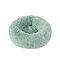 BODISEINT Modern Soft Plush Round Pet Bed for Cats or Small Dog Mini Medium Sized Dog Cat Bed Self Warming Autumn Winter Indoor Snooze Sleeping Cozy Kitty Teddy Kennel - Green