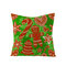 Merry Christmas Gingerbread Man Linen Throw Pillow Case Home Sofa Christmas Decor Cushion Cover - #12