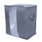 Bolso de almacenamiento portátil y plegable de gran capacidad para ropa y edredones - Gris1