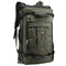 Men 40L Multifunctional Multi-Carry Large Capacity Travel Outdoor Backpack Laptop Bag Crossbody Bag - Army Green
