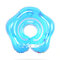 Swimming Baby Accessories Neck Ring Tube Safety Infant Float Circle for Bathing Inflatable Flamingo Inflatable Water - Blue