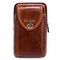 Genuine Leather Waist Bag Vintage Multi-functional Phone Bag Crossbody Bag For Men - #2