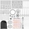94 шт. Силиконовый литейные формы и Набор набор с черным хранилищем Сумка для изготовления ювелирных изделий своими руками - #05