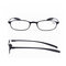 Minleaf TR90 Ultralight Unbreakable Reading Glasses Pressure Reduce Magnifying For Men Women - Black