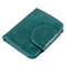 Women Genuine Leather Wallet Business Card Holder Purse  - Green