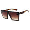Woman Fshion Big Box Color Mercury Sunglasses Retro Bag Personality Sunglasses - #03