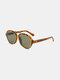 Men Retro Fashion Outdoor UV Protection Circle Round Sunglasses - #05