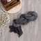 Dirty Dyed Cotton And Linen Scarf Ladies Autumn And Winter Mori Female Art Woven Ethnic Style Fringed Scarf Shawl - Dark Grey