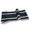 Men Winter Designer Scarf Striped Knitted Scarf Casual Warm Autumn Wrap Scarves - Navy