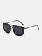 Unisex PC Full Frame TAC Lens Polarized HD Double-bridge UV Protection Outdoor Fashion Sunglasses - #01