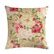 Retro Pattern Series Linen Pillow Cover Cushion Cover - #5
