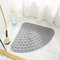 Bath Bath Tub Mat Non-Slip Shower Mats with Suction Cups and Drain Holes, Bathtub Mats Bathroom Mats Machine Washable - Grey