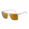 Men's Woman's Multi-color Fshion Driving Glasses Square Retro Frame Sunglasses - #04