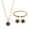 JASSY® Luxury 12 Months Birthstone Jewelry Set Lucky Zodiac Birthday Gemstone Best Gift for Women - May