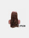 30 Colors Long Straight Curly Hair Extensions Corn Permed No-Trace Wig Piece - #12