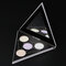 UCANBE Triangle Eyeshadow Palette Makeup Glow Highlighter Shimmer Face Brighten - As Picture