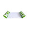 Water Inflatable Hammock Sofa Floating Bed Foldable Summer Backrest Floating Swimming Pool Party Floating Chair - Green