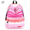 Women Casual Polyester Backpack Starry Sky Travel School Bag - 17
