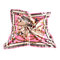 LYZA Women Print Square Scarves Fashion Anti-UV Headscarf Multi-function Hair Belts Soft Towel - Light Pink