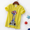Boy's Cartoon Number Print Short Sleeves Casual T-shirt For 3-10Y - #01