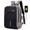 Multifunctional Anti-theft 16 inch Laptop Bag Travel Business Backpack For Men - Deep Grey