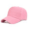 Womens Mens Adjustable Retro Style Warm Windproof PU Leather Baseball Cap Outdoor Sun Hat - Pink 1