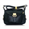 MYSTON Women New Stylish Casual Zipper Shoulder Bag Crossbody Bag - Black