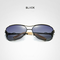 Women Vintage HD Polarized Sunglasses Outdoor Sunshade Anti-UV Driving Goggle Eyeglasses - Black