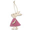 Easter Decoration Wooden Easter Bunny Pendant Home Decoration Pendant - #1