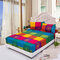 Fashionable Start Sheet Mattress Cover Printing Bedding Linens Bed Sheets With Elastic Band - #04
