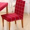 Elegant Plaids Stripes Elastic Stretch Chair Housse de siège Ordinateur Salle à manger Home Wedding Decor - #11