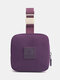 Women Nylon Waist Bag Small Bag Mini Bag Wallet - Dark Purple