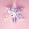 1Pcs Christmas Laser Color Flower Christmas Trees Ornament Christmas Five-pointed Star Decor - #4