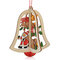 Natal 3D Pingente de madeira Star Bell Tree Hang Ornamentos Início Decoração para festas Presentes para crianças - #2