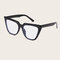 Blue Light Glasses Frames Women Cat Eye Eyeglasses Ladies Retro Oversized Optical Frame Eyewear - #4