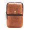 Cowhide Phone Pouch Waist Bag Vintage Belt Crossbody Bag For Men - Brown
