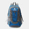 Men Polyester Camping Hiking Wear-resistant Water-repellent Multifunctional Backpack - Blue