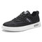 Men Cloth Breathable Stylish Casual Skate Shoes - Black